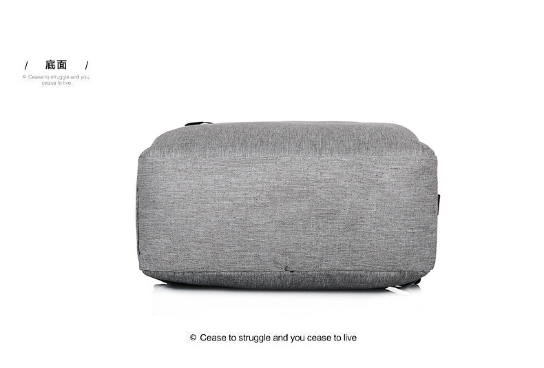 Cross-border backpacks, simple notebooks, business computer bags, campus student schoolbags, trendy travel backpacks that can be printed with logos pic 32