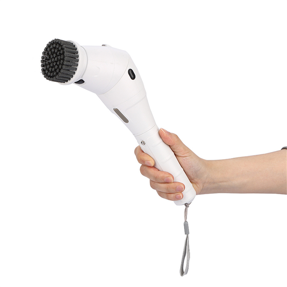 The new electric cleaning brush features an 8-in-1 display screen, three-position rotatable night light, and is a multi-functional waterproof wireless cleaning brush pic 32