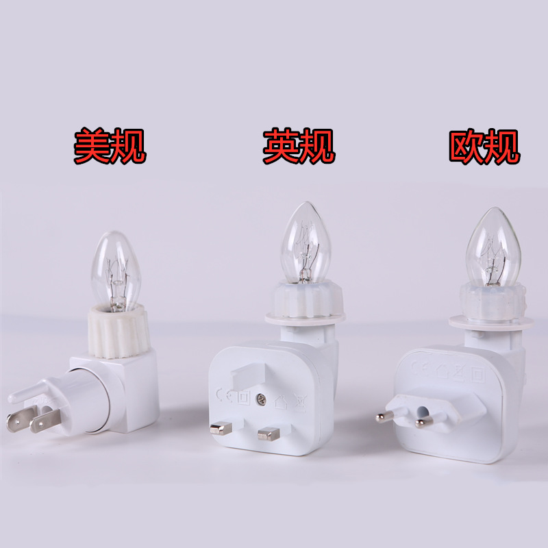 厂家定制3D融蜡灯创意家用无火香薰灯插电扩香气氛小夜灯烛台详情5