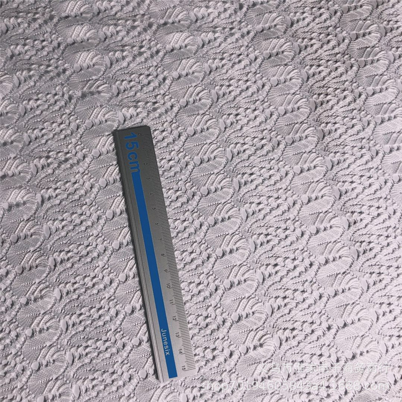 Factory direct sales of dragon flower lace fabric, W-patterned and curved-patterned fabric, dress and lace, knitted home textiles pic 4