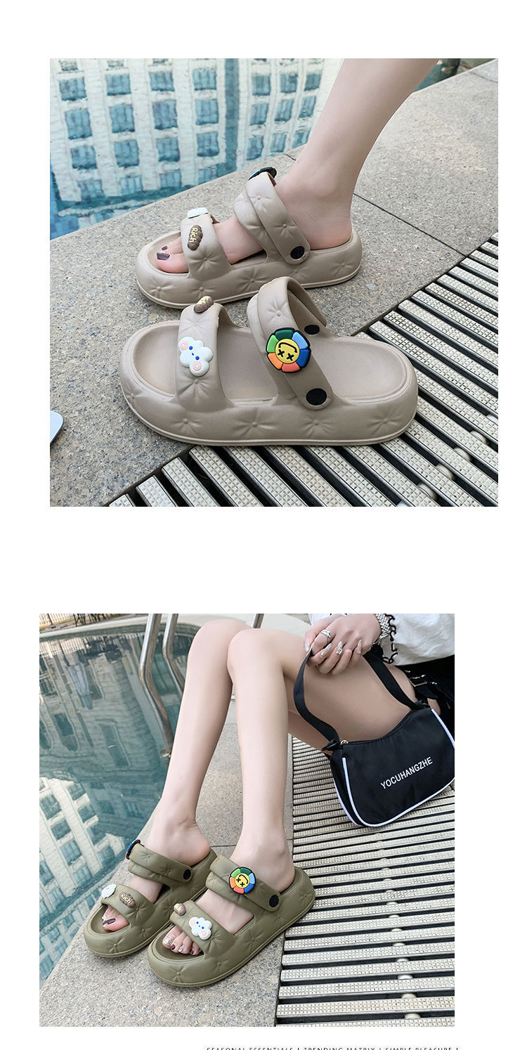 踩屎感拖鞋女夏外穿室外后跟室内家居户外百搭沙滩防臭防滑凉拖鞋详情3