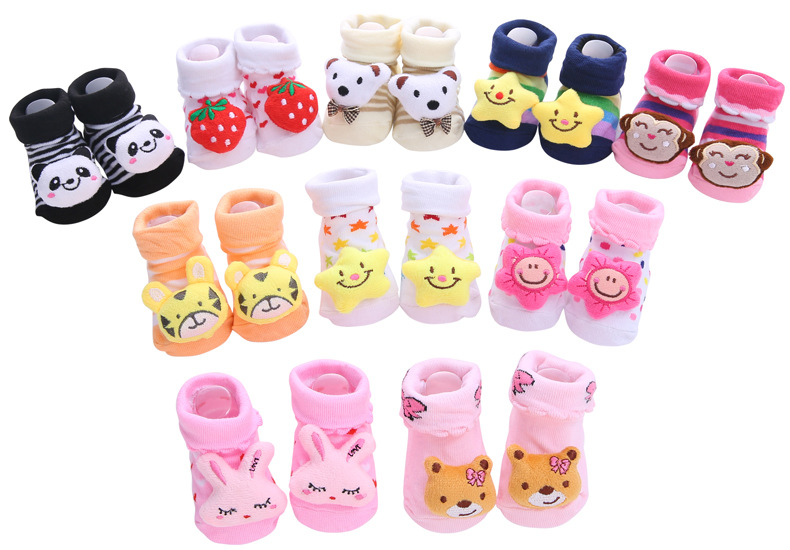 卡通防滑地板袜宝宝婴儿袜子外贸公仔立体袜儿童袜子详情17