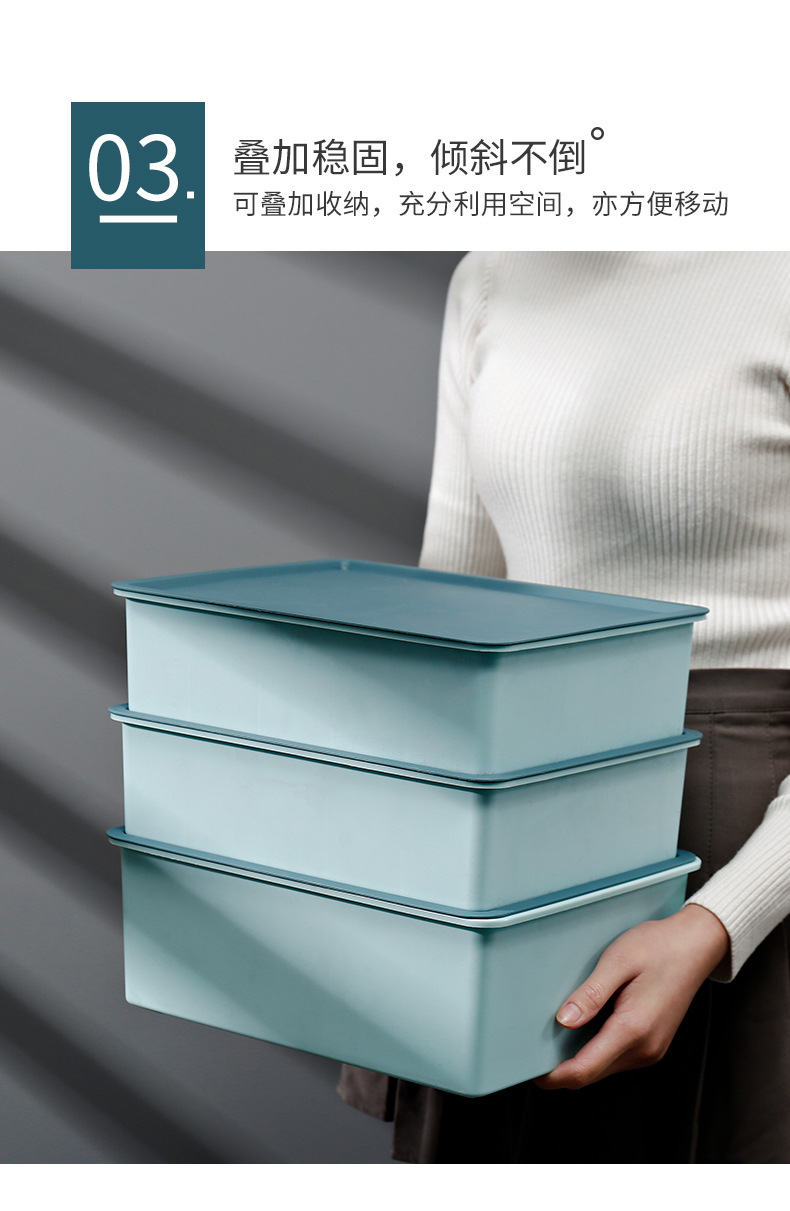 Underwear storage box, multi-functional miscellaneous items, underwear storage cabinet, essential storage box for student dormitories, cosmetic box 0750 pic 5