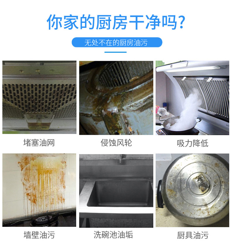 Wholesale of Italian Rooster kitchen cleaner, metal range hood and white shoe heavy oil stain Remover pic 12