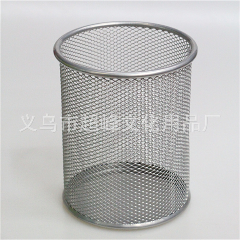 大号笔筒银