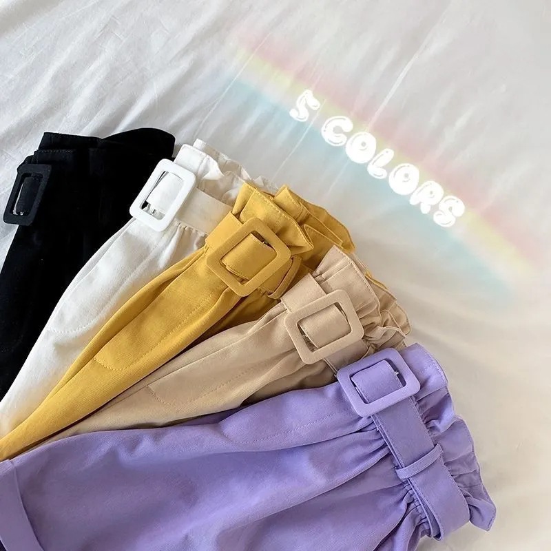 Cool girl summer fresh Korean-style sports shorts, wide-leg thin style, 100% bestseller, trendy, quick-drying, versatile and casual pic 7