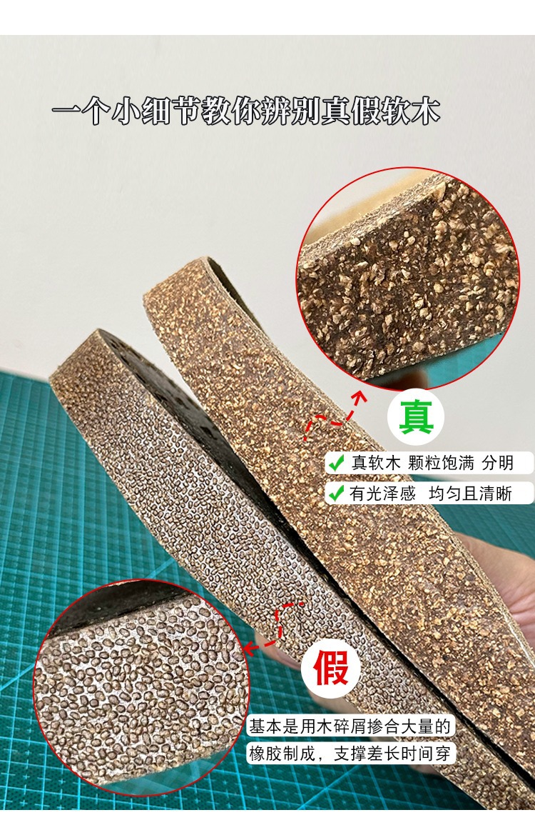 BK勃肯鞋男女款真皮软木底博肯凉拖鞋夏季外穿全牛皮魔术贴一字拖详情10