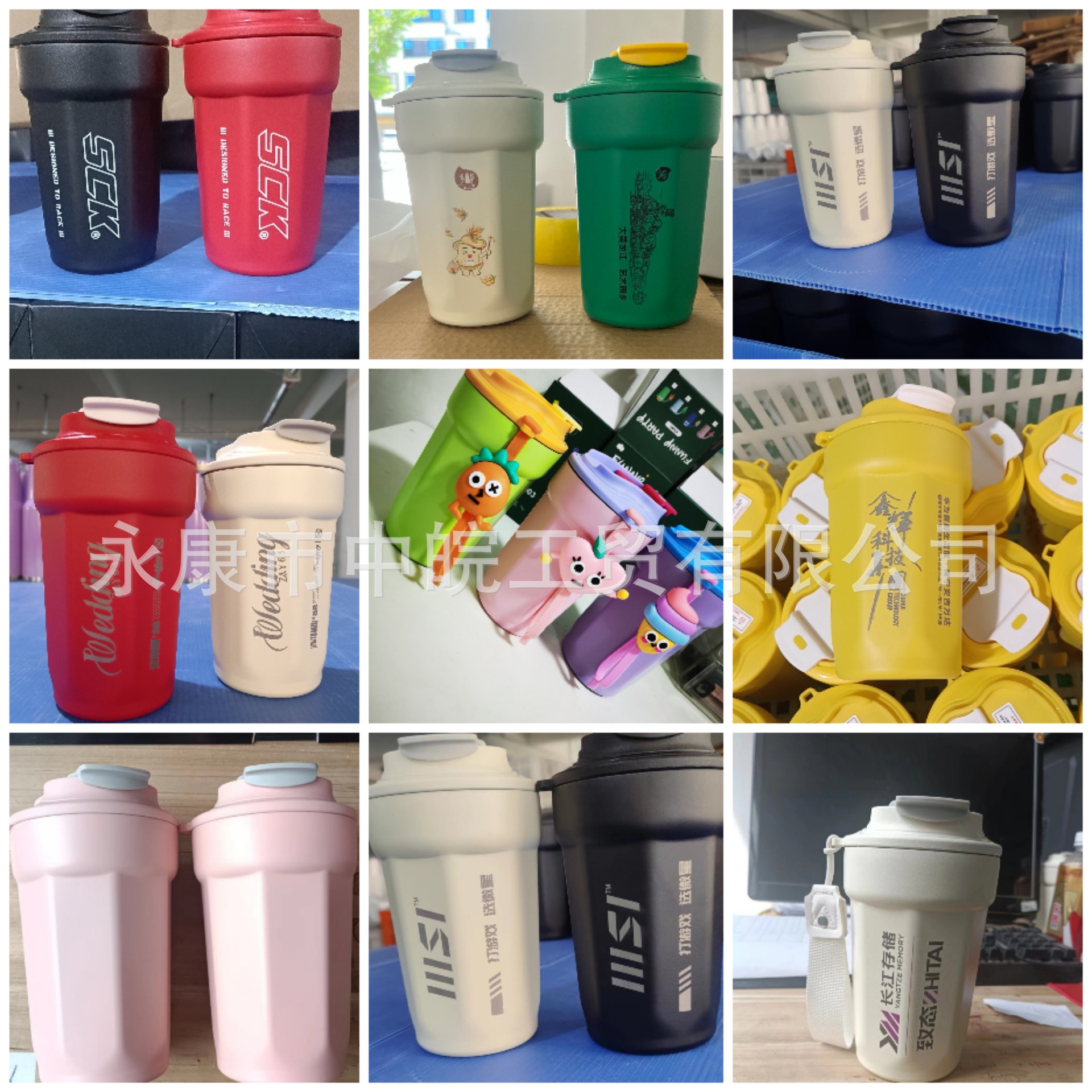 新款316不锈钢真空保温杯 便携提绳随手杯简约八角可乐咖啡杯批发详情4