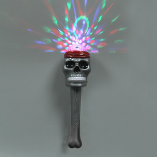 玩具手持棒批发手持旋转棒发光棒圣诞节助威魔法棒槐兴654详情5