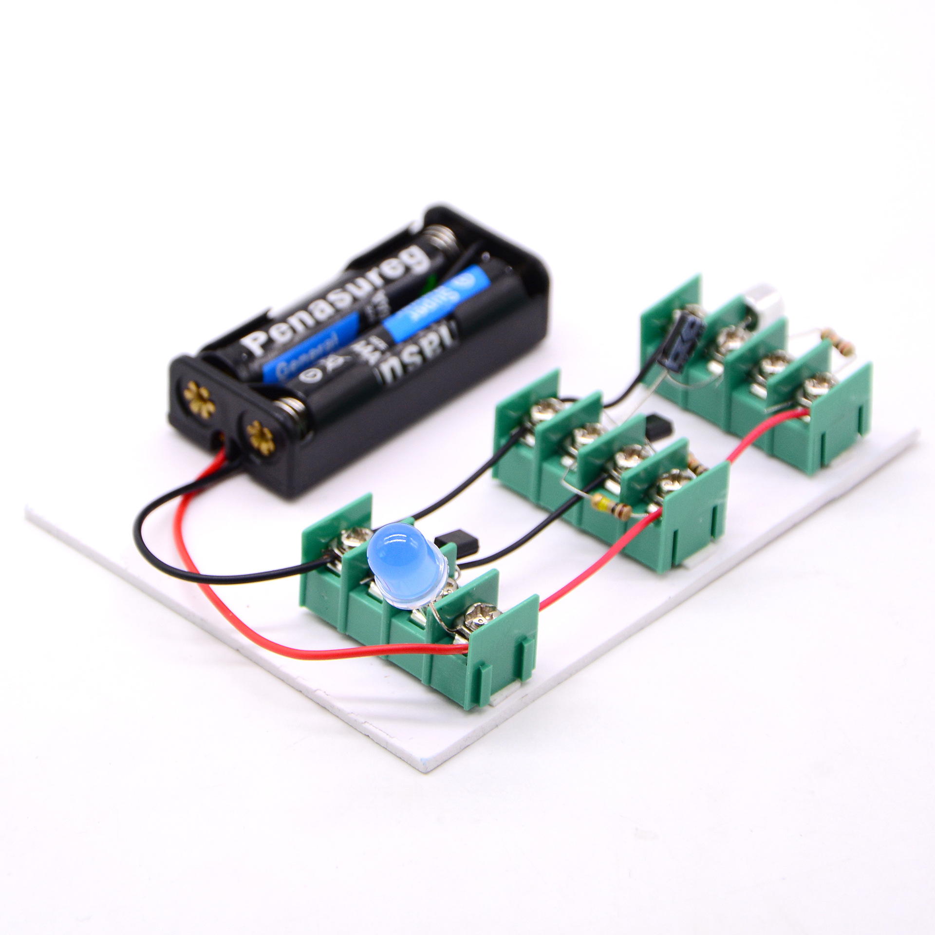DIY voice-controlled rhythm light STEM laboratory science and technology small creations and inventions Circuit link teaching AIDS pic 4