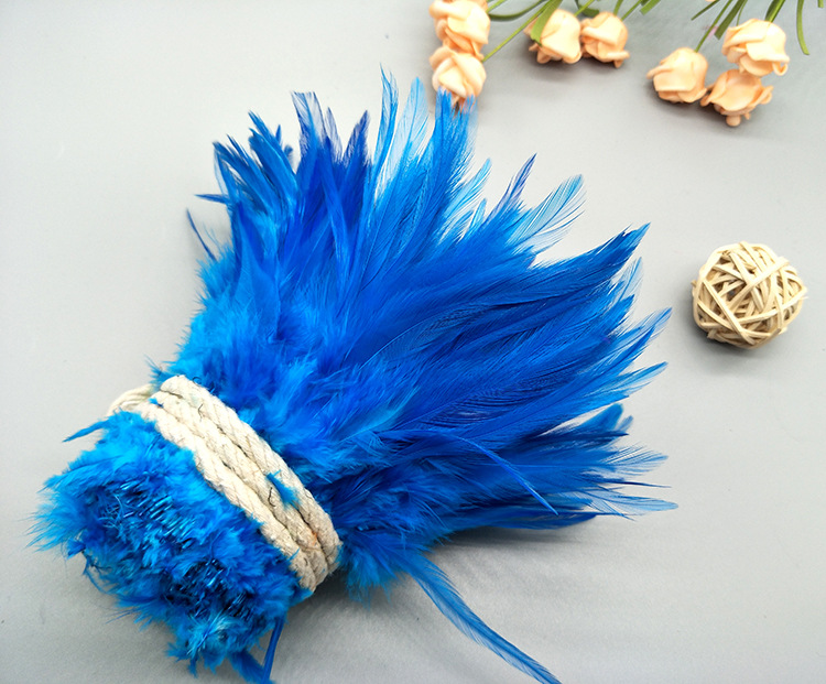 We offer a large supply of 5-6 inch white chicken feather accessories for decorating dreamcatchers, cap flowers, corsages, and DIY colorful feathers pic 28