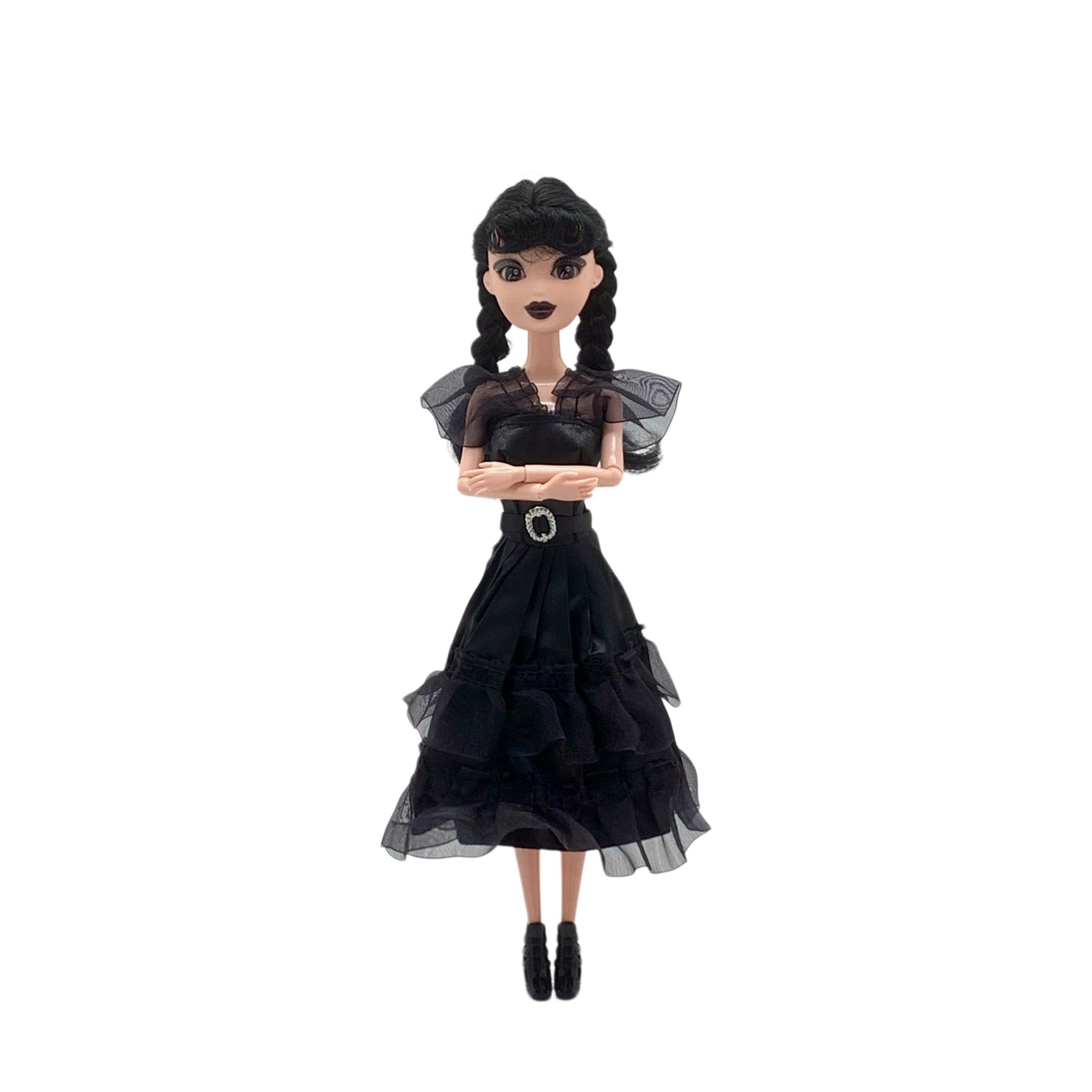 Wholesale of Wednesday Addams dolls from a manufacturer of cross-border American TV series and foreign trade toys pic 6