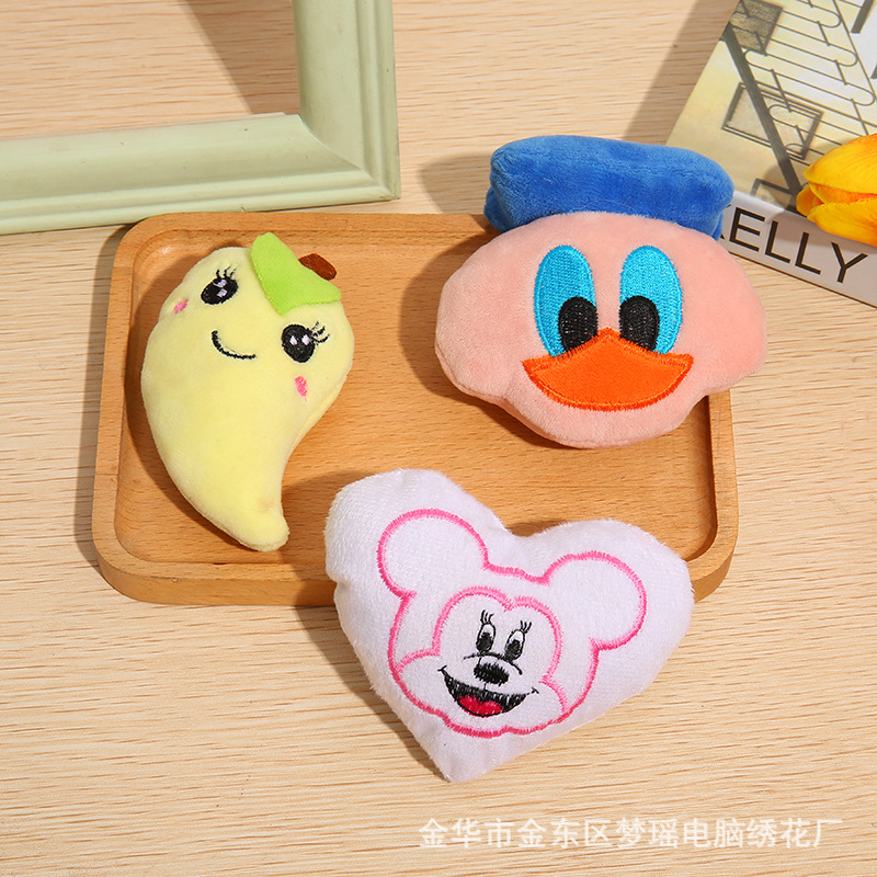 DIY fabric, plush materials, cartoon pineapples, strawberries, carrots, shoes, clothes, hats, accessories, hair accessories pic 7