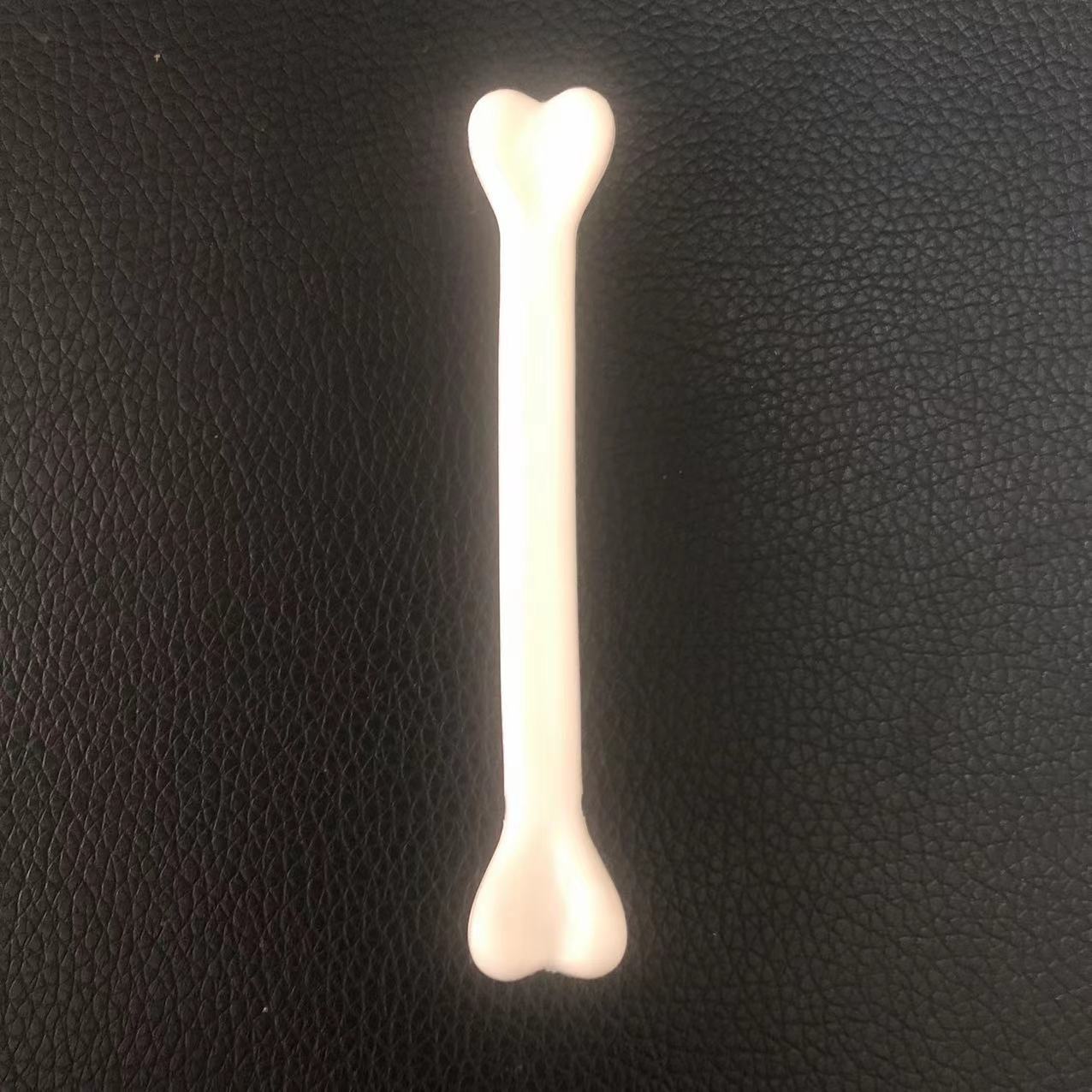 Halloween decorative bone props, prank toys, necklace accessories, white/luminous plastic skull bones pic 17