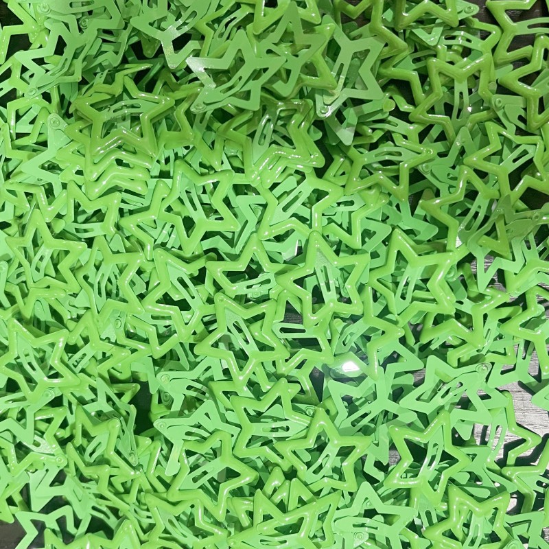 星星发夹y2k多巴胺卡子女儿童配饰头饰bb刘海夹五角星鸭嘴夹批发详情29