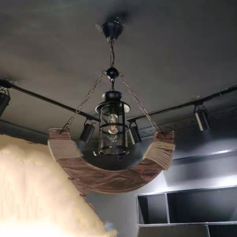 工业风吊灯美式乡村漫网咖啡餐厅酒吧吧台美式吊灯复古吊灯创意灯详情4