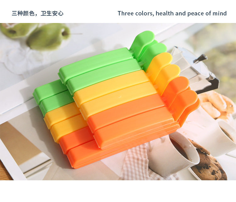 Sealed clip, food moisture-proof preservation bag, discharge nozzle clip, kitchen household food sealing clip, sealing wonder, snack pic 12