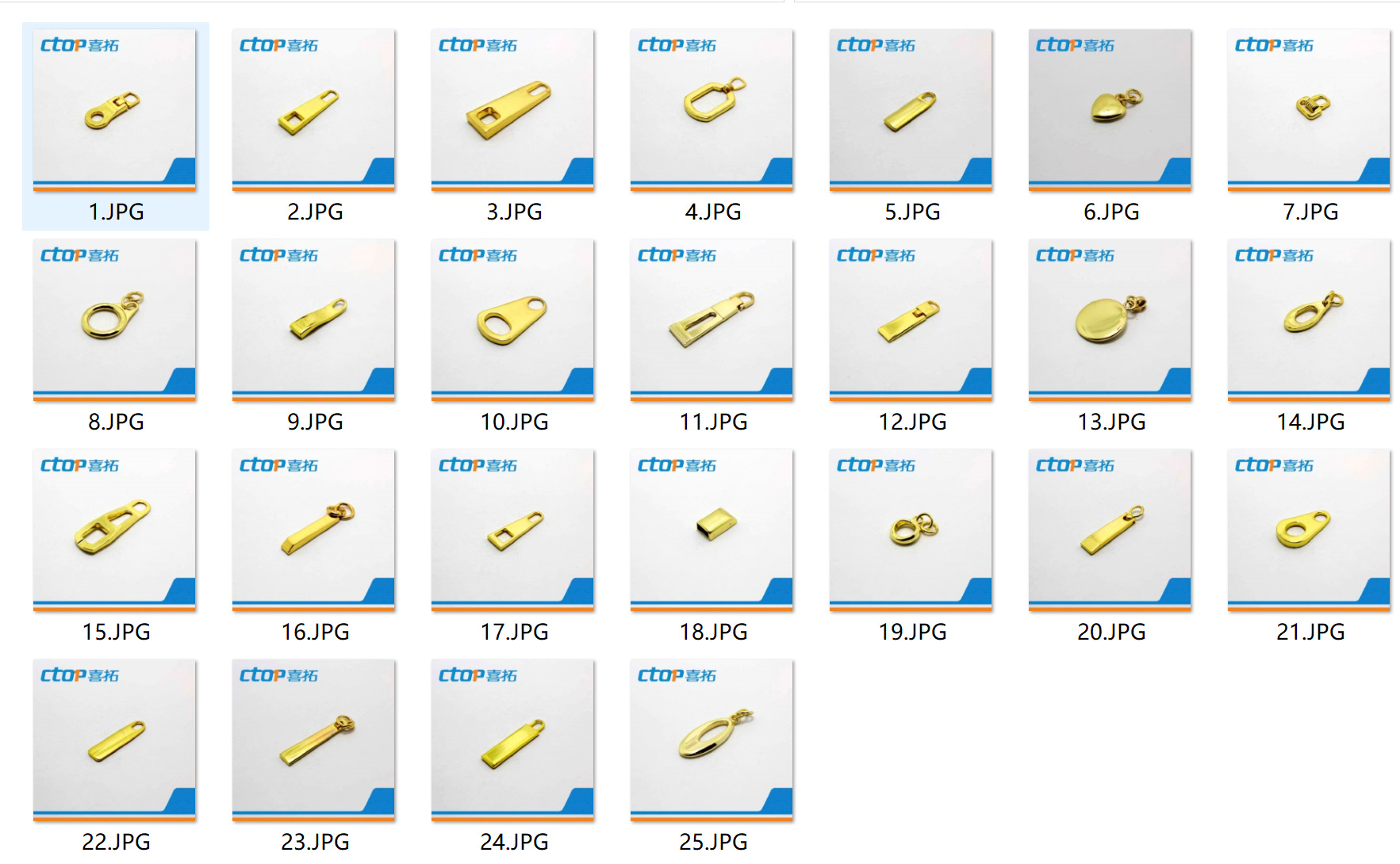 Hot-selling zipper pulls for luggage and clothing are available in large quantities at favorable prices pic 1