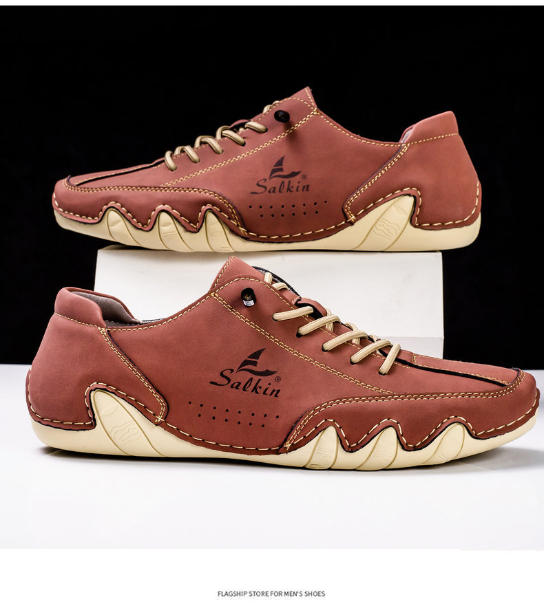 跨境爆款帆船鞋男鞋低帮男士休闲鞋子马丁鞋男八爪鱼男鞋大码鞋子详情16