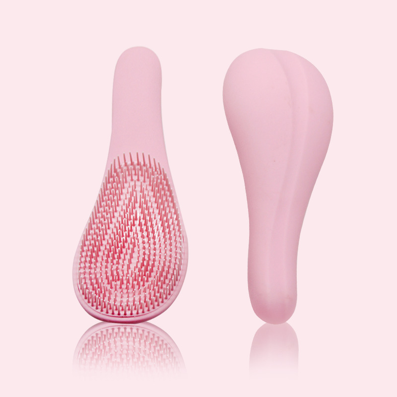 现货批发塑料气囊贵妇按摩梳美发卷发梳 顺发梳平底梳子方形梳详情4