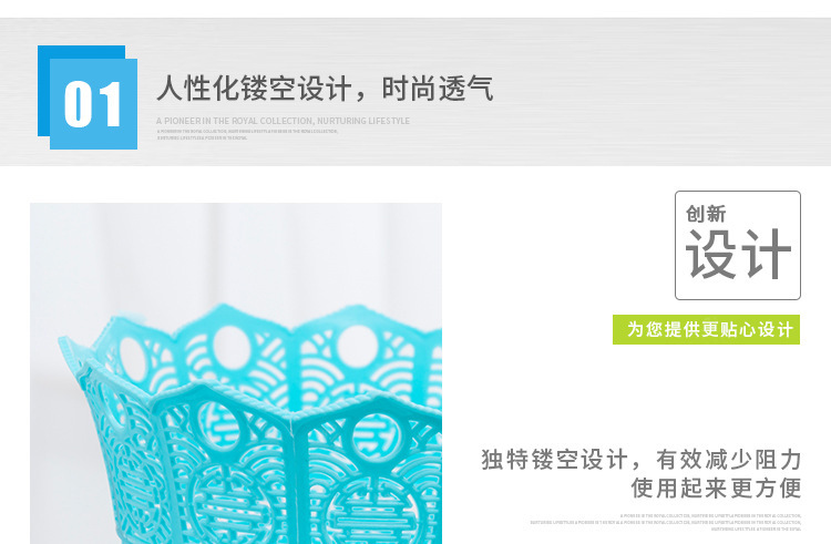 Household and office waste mini wastebasket, iron tower desktop mini trash can, pen holder, potted plant flowerpot pic 11