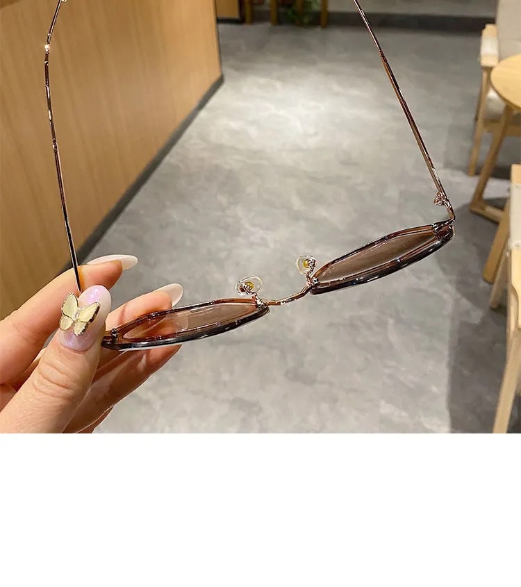 新款无框切边太阳镜2024夏季潮韩版抖音直播墨镜女款大脸显瘦眼镜详情10