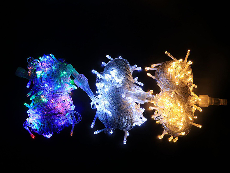 LED灯串户外庭院满天星防水彩灯圣诞婚庆串灯节日露营氛围灯详情7