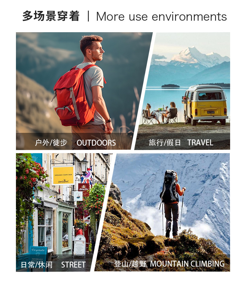 真皮牛皮跨境新款男士休闲运动鞋大码缝制透气网面鞋八爪鱼男鞋子详情4