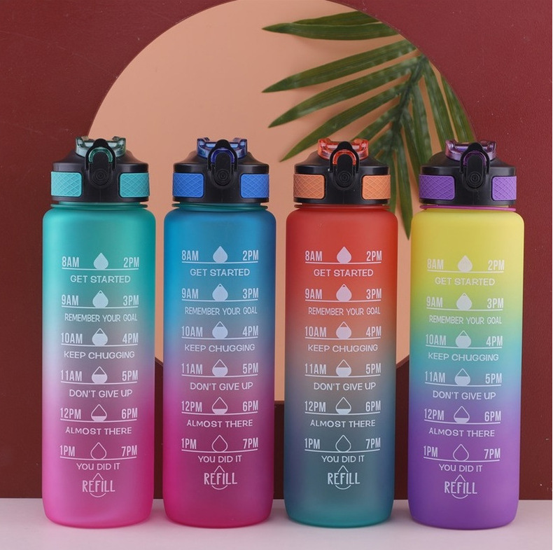Large-capacity gradient portable sports cup pic 6
