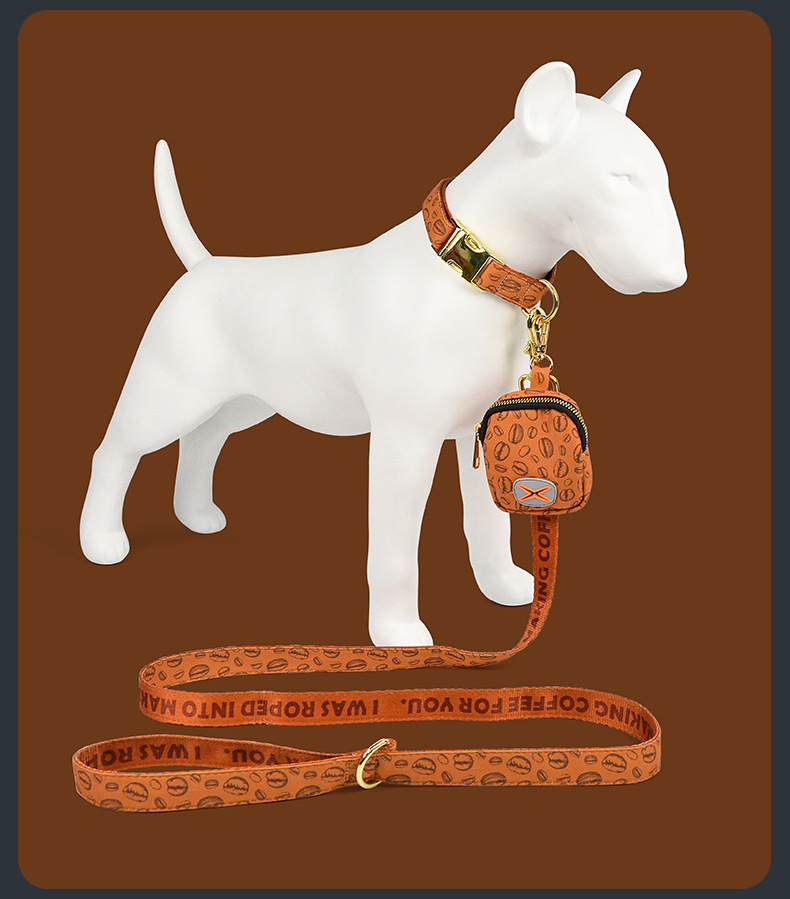La fábrica de productos para mascotas de marca apoya un reemplazo de diseñador de cabello pet dog tracking string collar bolsa de basura pic 11