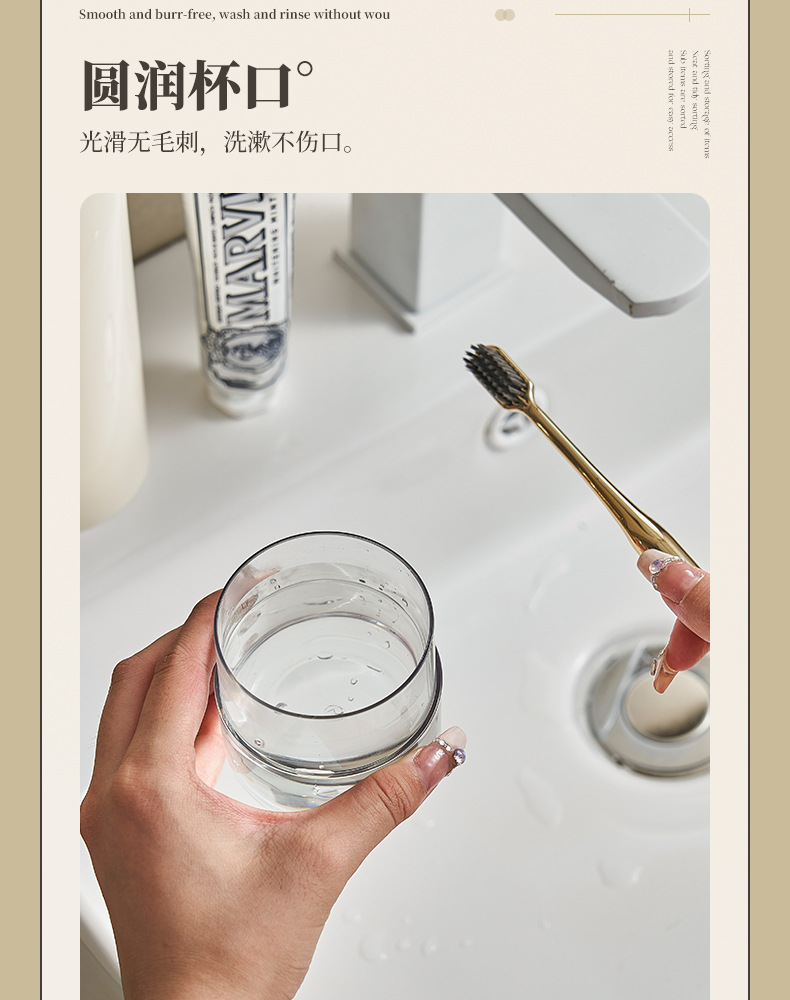 旅行洗漱牙具盒 旅游牙刷牙杯套装 便携式高颜值漱口杯牙膏收纳盒详情4