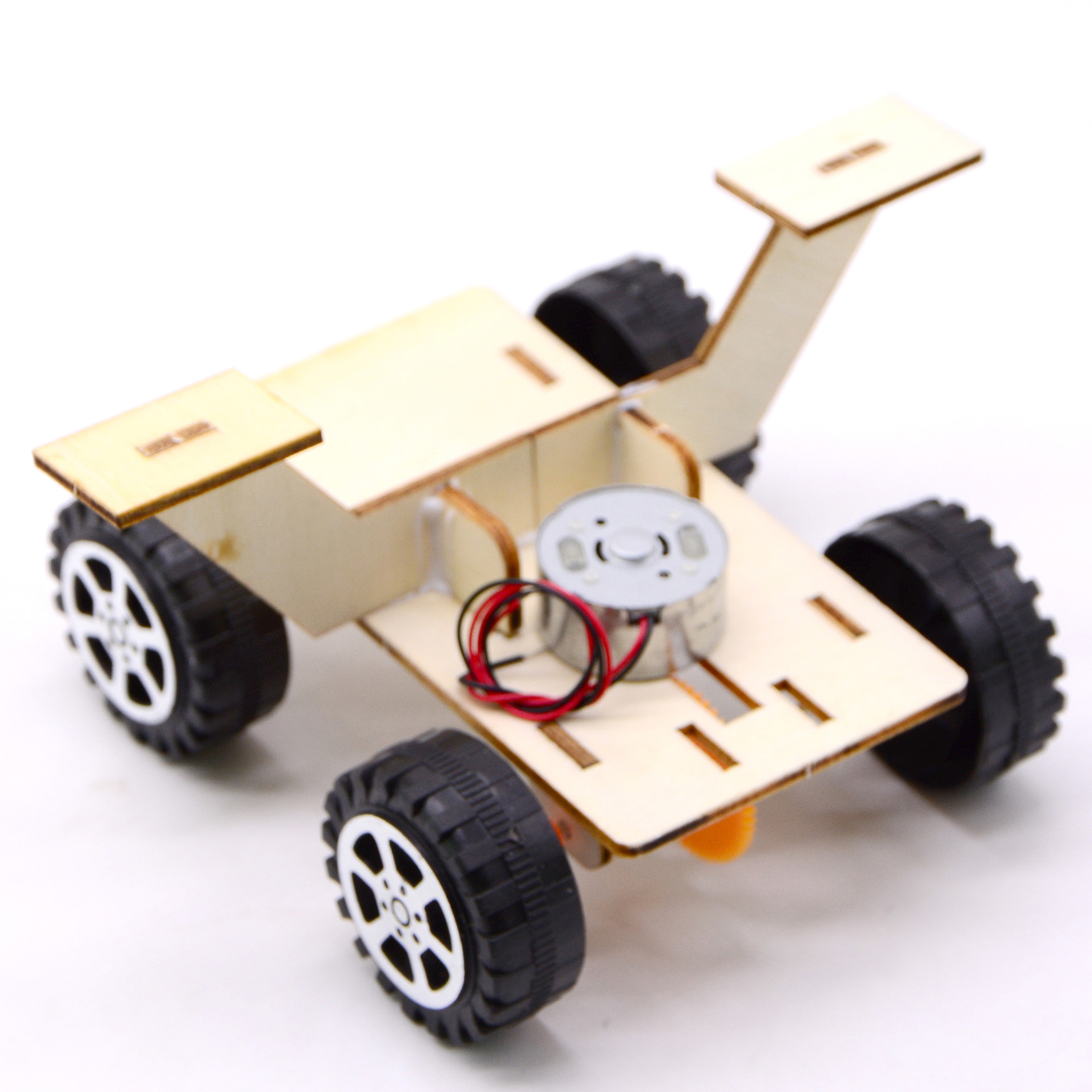 Tech gadgets DI handicrafts Solar-powered lunar rover, scientific and educational interactive handmade assembly toys pic 5