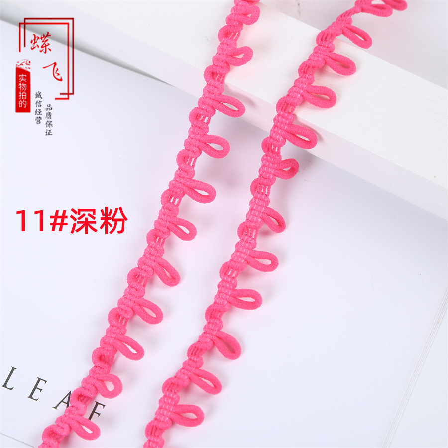 Available in stock: 35 colors of accessories, elastic buttonholes, elastic lace, removable caps, collar buckles, elastic and tight buckles, and button loops pic 23