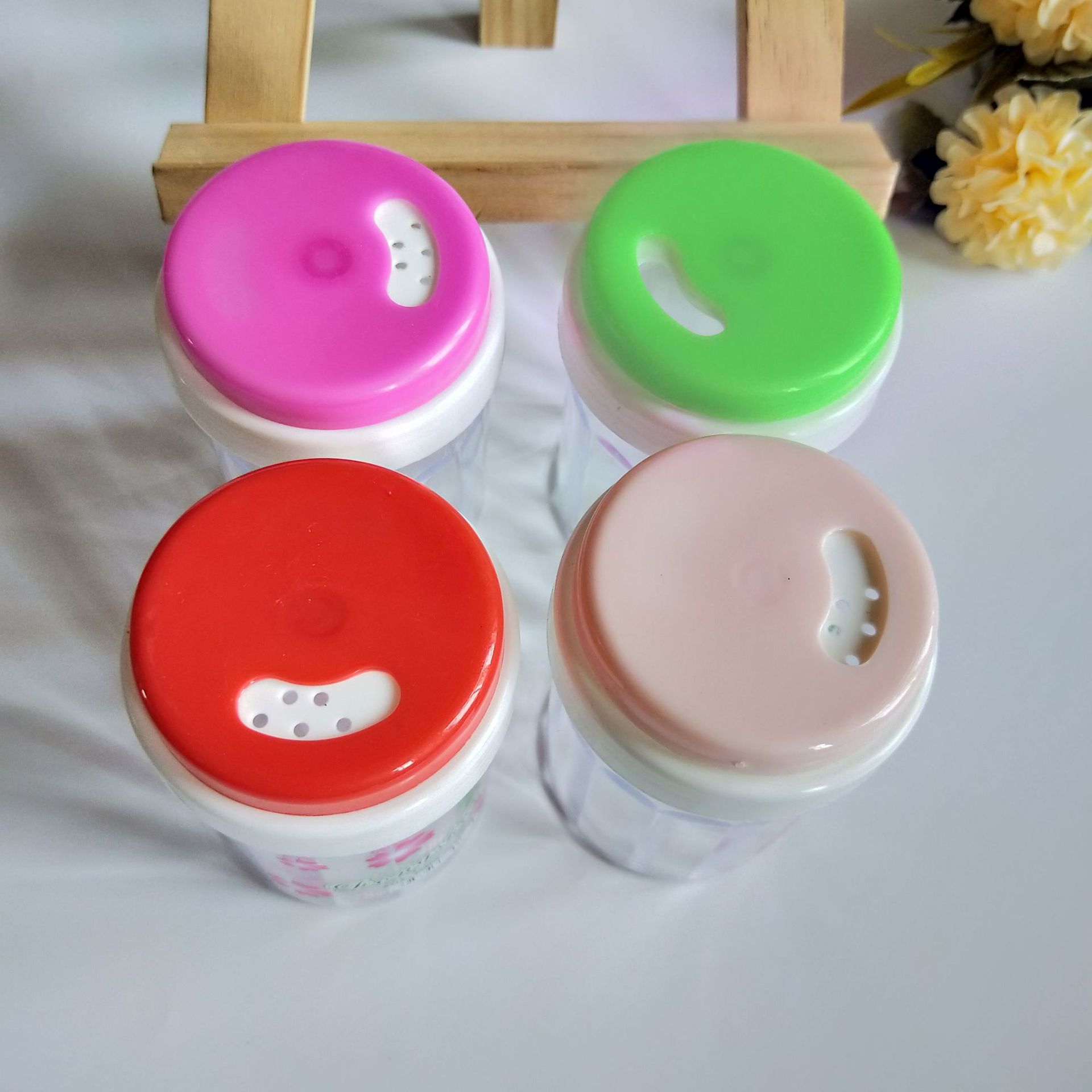 1-yuan store toothpick bottle, large plastic colored printed toothpick box, toothpick bottle, 1 yuan per piece, special batch pic 4