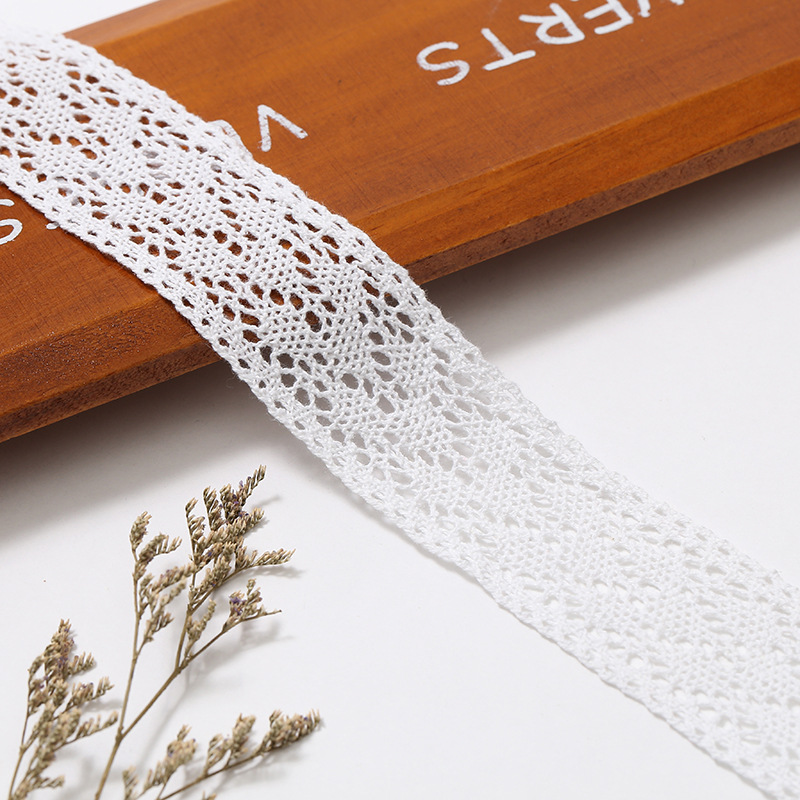 Factory direct supply of new woven sofas, curtains, tablecloths, hollowed-out lace, clothing and hat accessories, cotton thread accessories wholesale pic 10