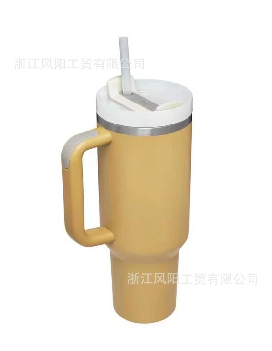 跨境欧美40oz手柄杯冰霸杯304不锈钢汽车杯保温保冷车载杯详情9