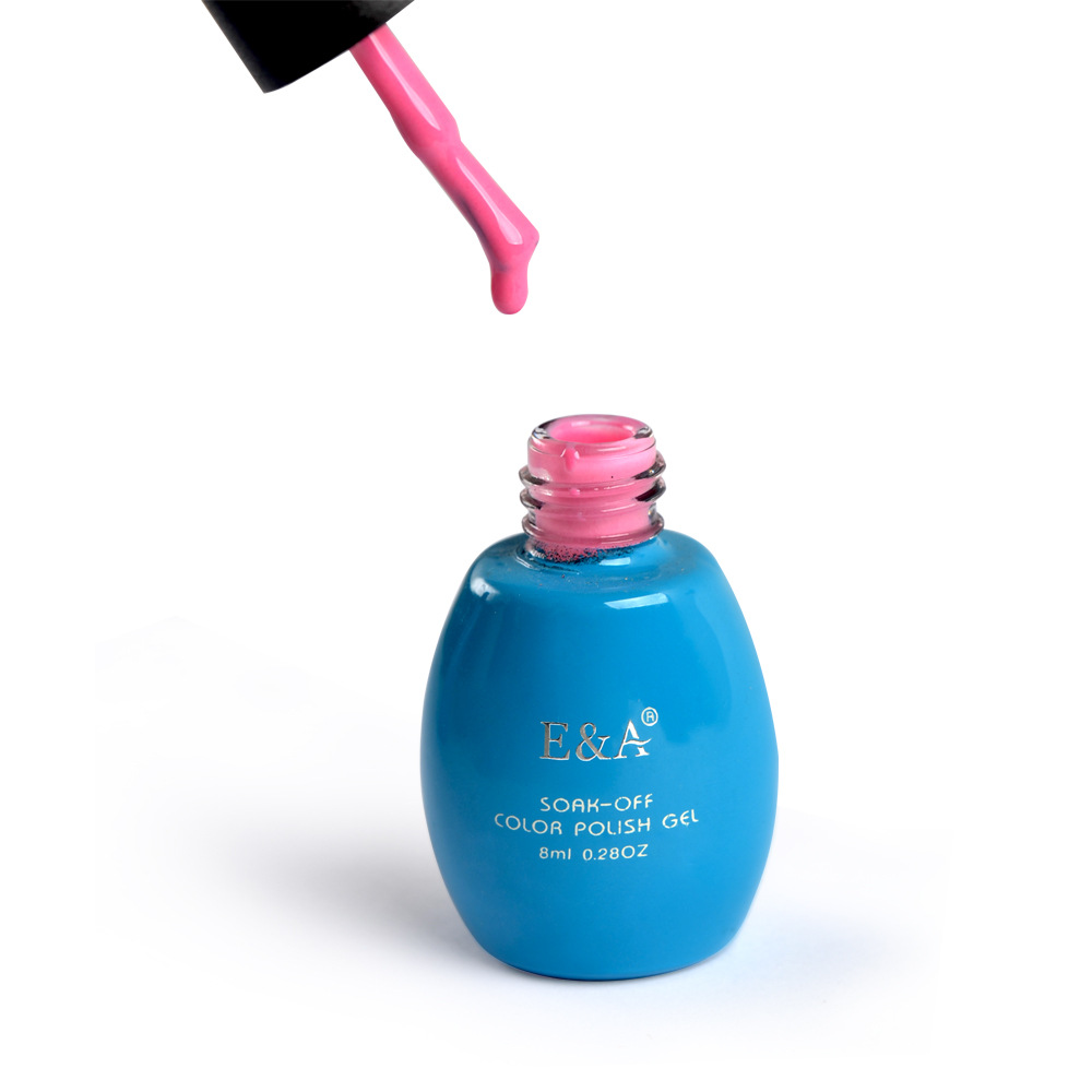 E&A Nail Polish Gel brand, Yanchang Barbie Gel, temperature-adjustable gel manufacturer wholesale 8ml nails, exclusively for export pic 1