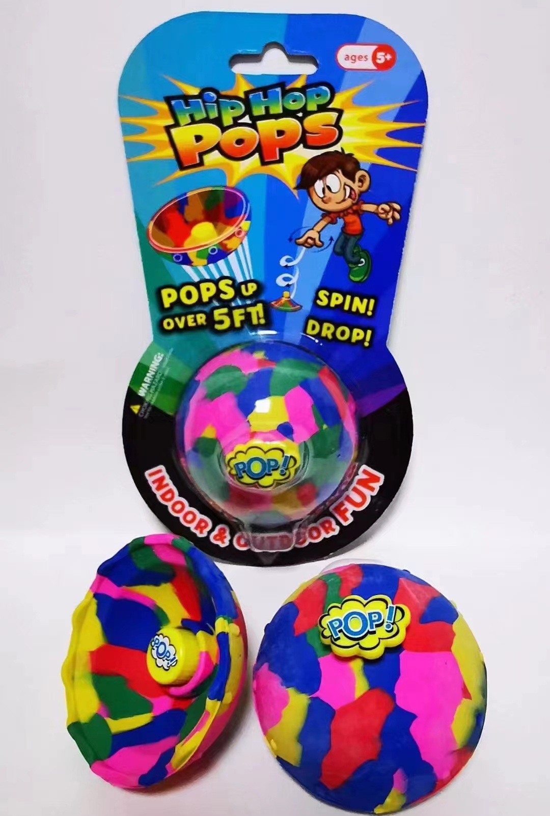 跨境新爆款POPS弹跳半边球弹跳蘑菇球弹力球蘑菇跳球弹力球橡胶球详情8