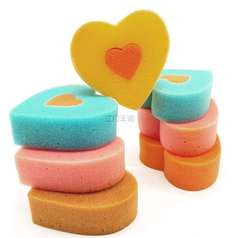 We supply patterned bath sponges, foamed sponges and bath sponge products pic 7