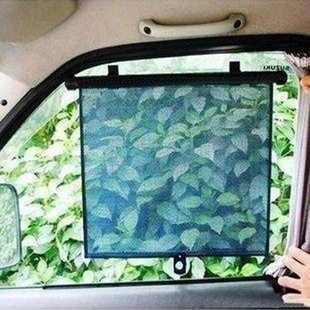 车载伸缩遮阳挡汽车前档便捷吸盘隔热帘车内自动卷帘遮阳帘太阳挡详情16