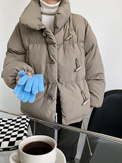 Luxi 2022 New Design sense stand-up collar short Down jacket for petite women 90, white duck down jacket Y33 pic 4