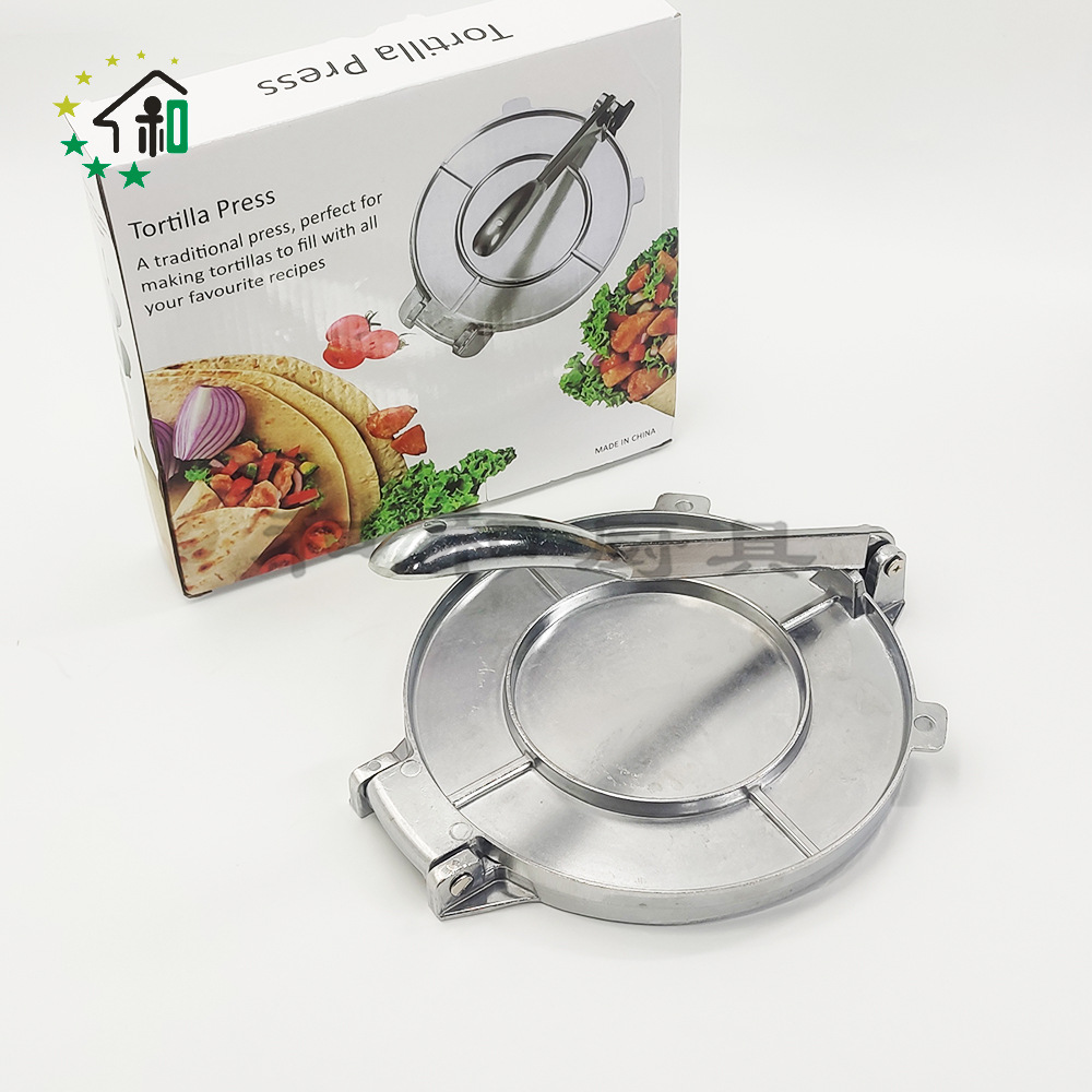 饺子皮压皮器铝合金手压式墨西哥压面机手动玉米面团定型机压饼机详情21