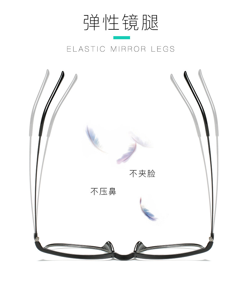 新款平光镜女超轻复古镜架配镜专用眼镜框男女士通用眼镜批发872详情23