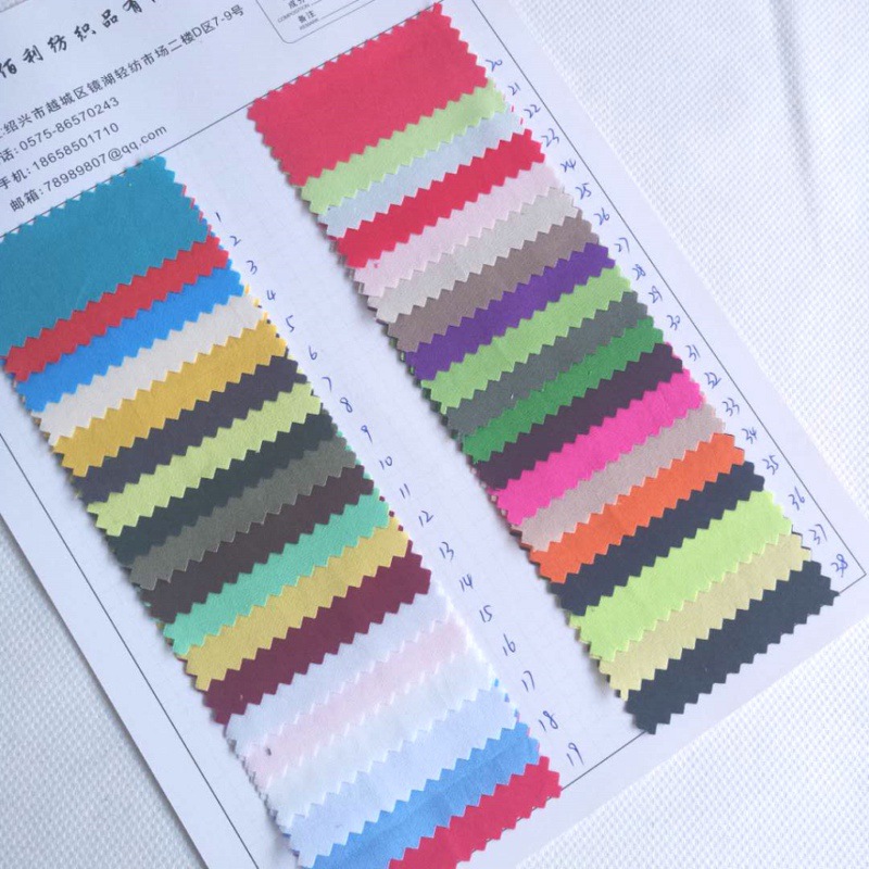 In-stock polyester-cotton pocket fabric with tc lining of 96*72 and dyed woven cotton blended fabric pic 13