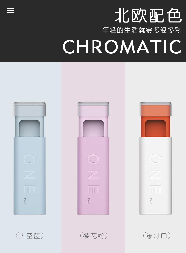 Nordic-style portable medicine box, food-grade plastic mini box, portable medicine box for a whole day pic 7