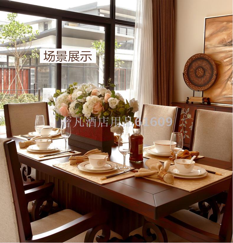 Hotel supplies, napkin rings, banquet decorations, Western food buttons, napkin rings, napkin buttons, European alloy napkin rings, gold pic 15