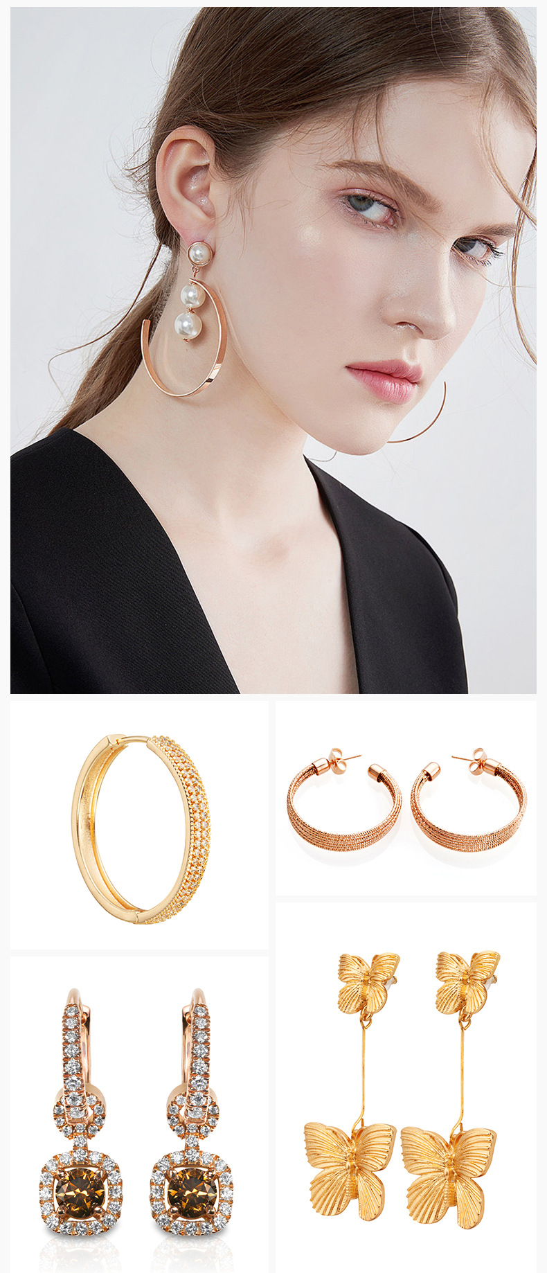 亚马逊电商手表首饰品项链耳环白底模特场景图片视频拍照摄影服务详情10