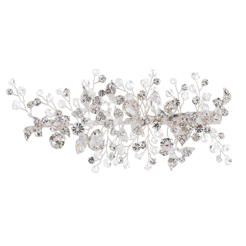 Carlo L1015 Bridal dress and hair accessories are selling well. Exquisite accessories, original design, bridesmaid headwear, simple wedding matching pic 25