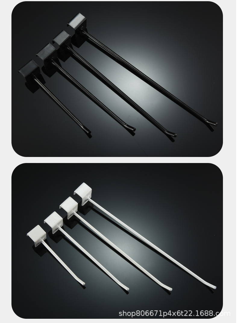 1.5 square tube hook, shelf hook, crossbeam hook, black, white and silver square tube hook, shelf square tube hook pic 17