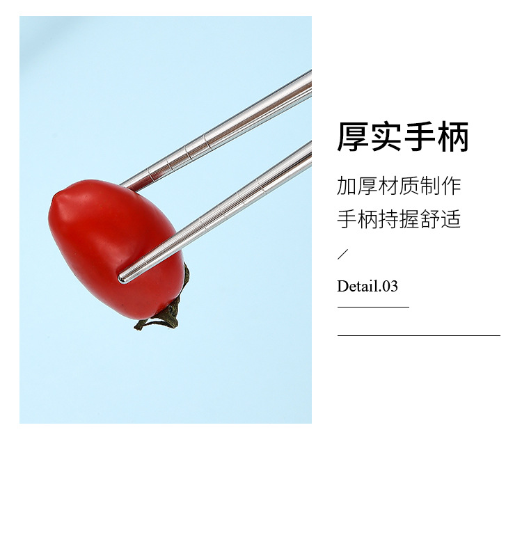Advertising gift stainless steel tableware smiling face set, three-piece set of spoons, forks and chopsticks, customized tableware set for travel and outdoor activities pic 8